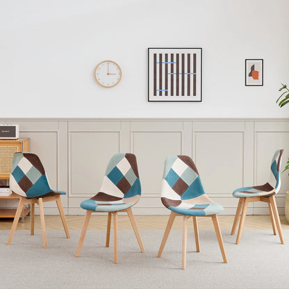 Chaise Nadine — bois, style nordique