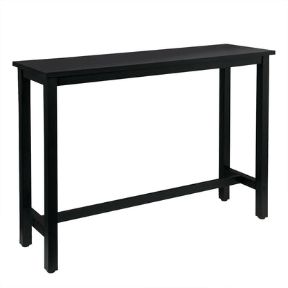 WOLTU Bar Kitchen Table Breakfast Dining Coffee Tea Table with Footrest Entrance Table Side Table Sideboards for Living Room