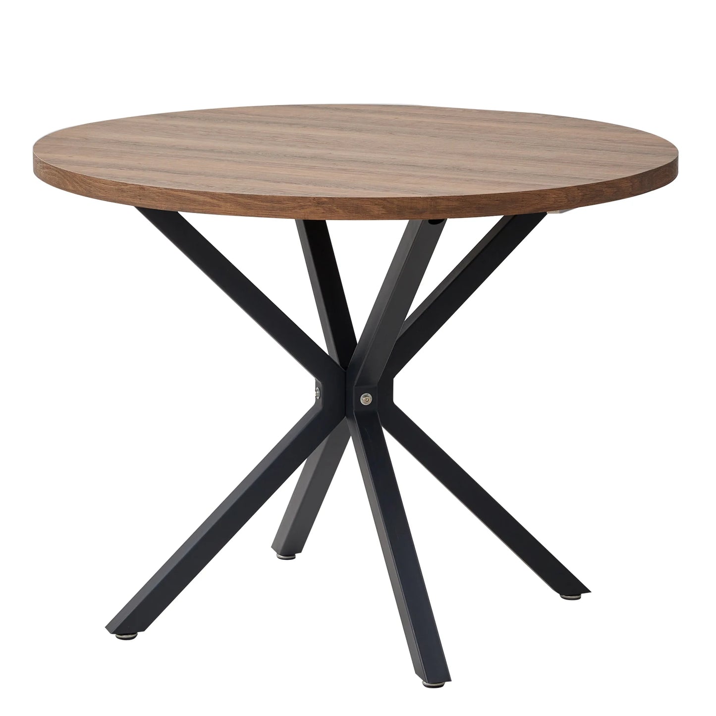 Bureau Odile — bois massif, style nordique, ronde
