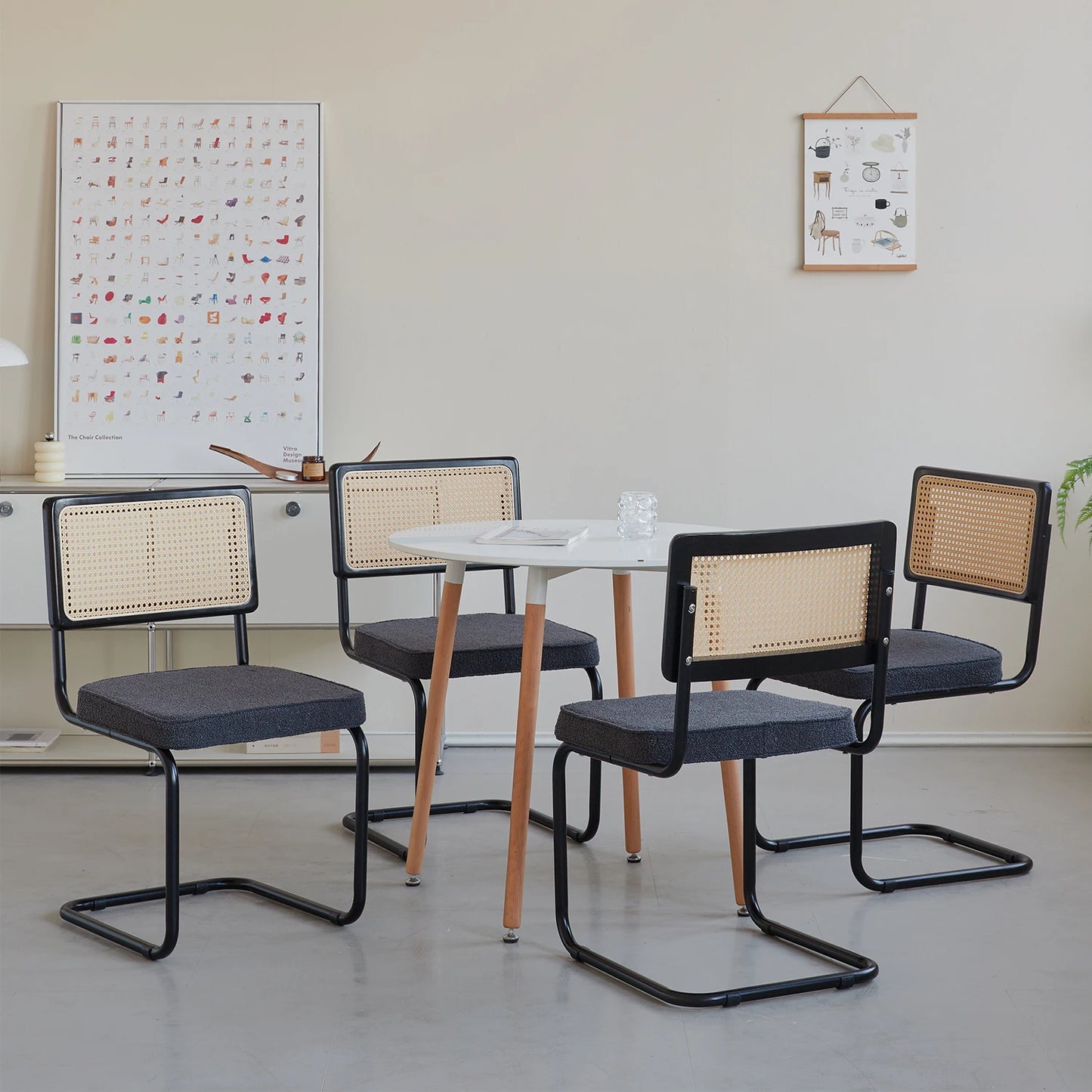 Chaise Lionel — style rétro