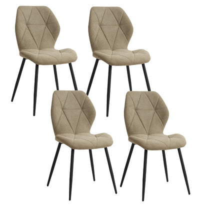 Chaise Valère — métal, lot de 6
