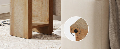 Console Georges — bois, métal