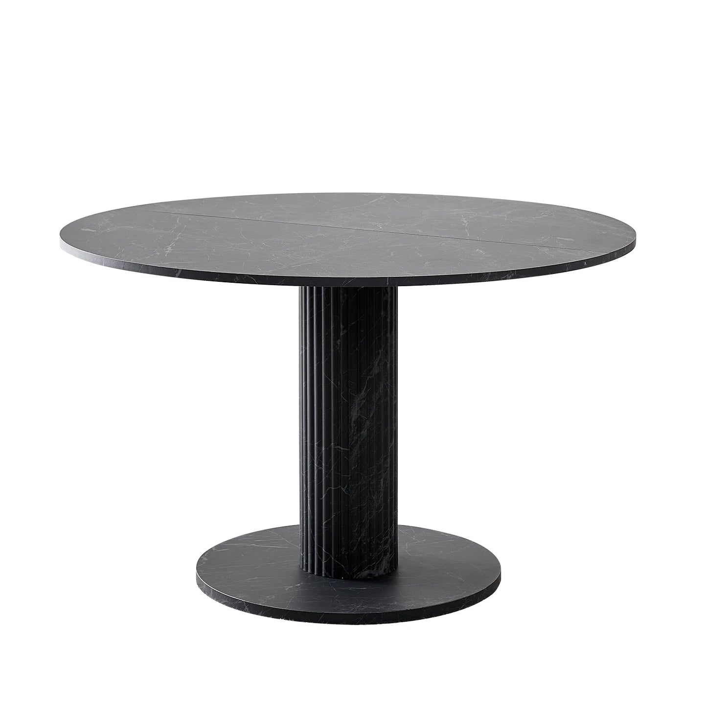 Table de salle à manger Fanny — bois massif, design contemporain, ronde
