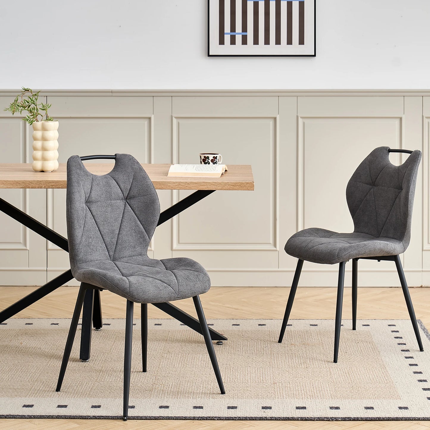 Chaise Ludovic — métal, design contemporain