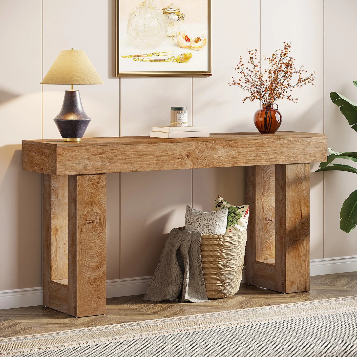 Console Benoît — bois, métal