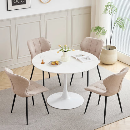 Chaise Cyril — finition noir, métal, design contemporain