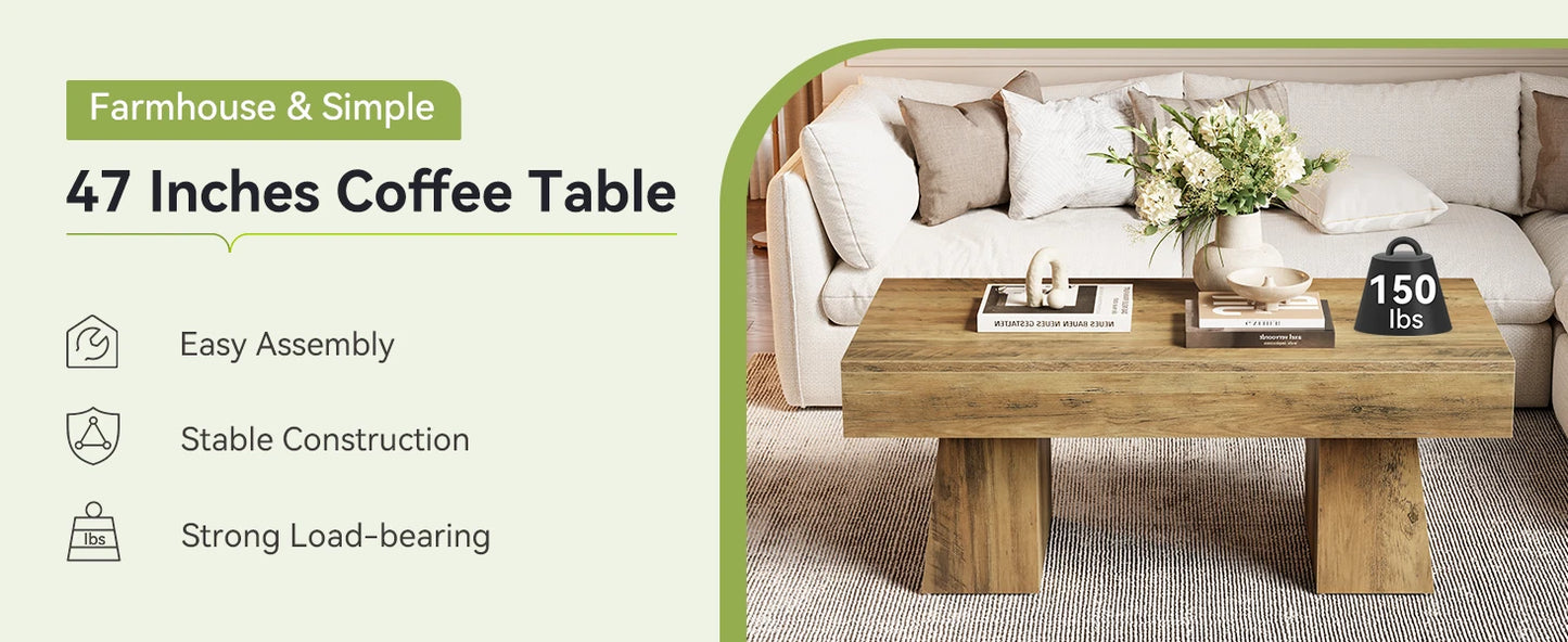 Table basse Élise — bois, design contemporain