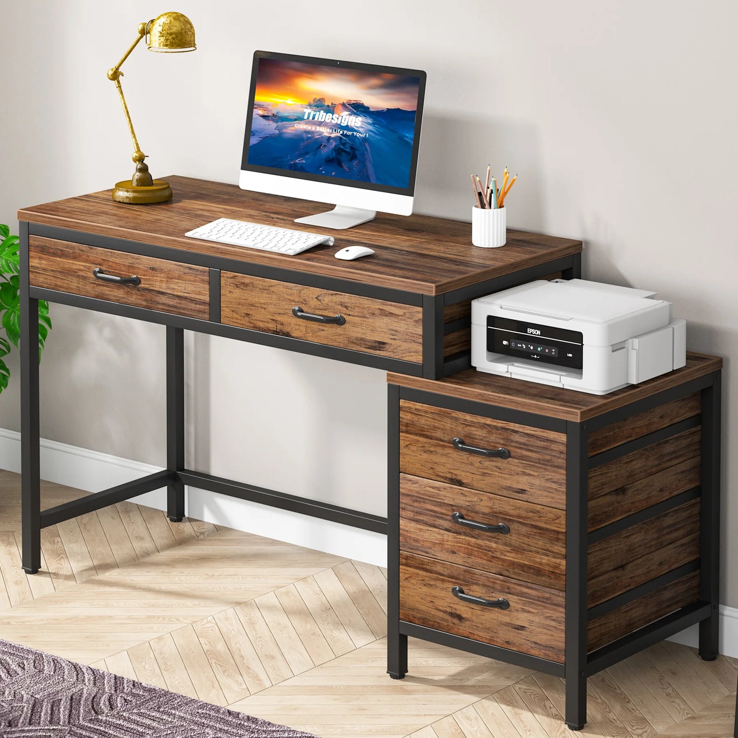 Bureau Jacques — style industriel