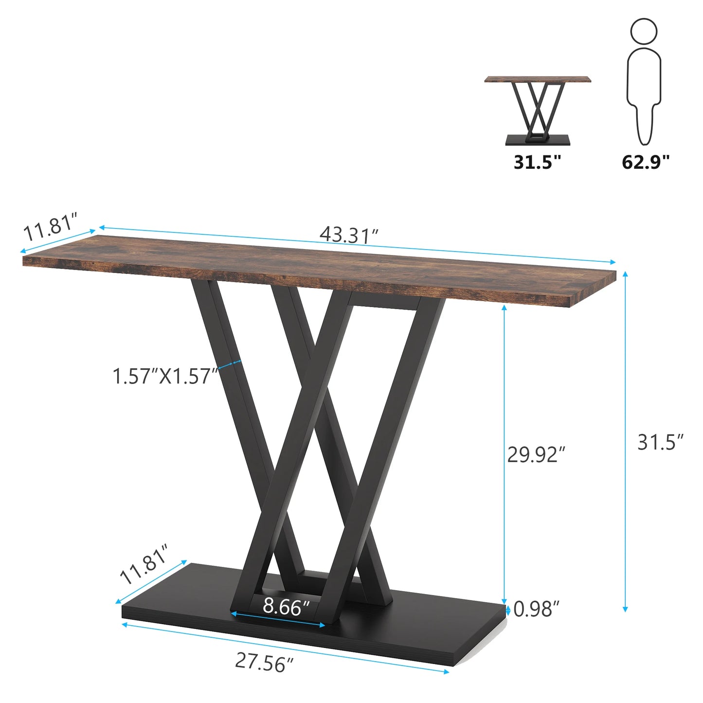 Console Emmanuelle — style industriel