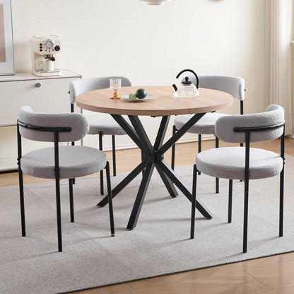 Chaise Sacha — velours, lot de 6