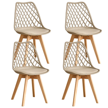 Chaise Liliane — bois massif, design contemporain
