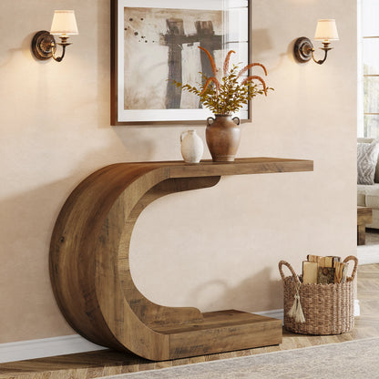 Table d'appoint Guy — bois, design contemporain