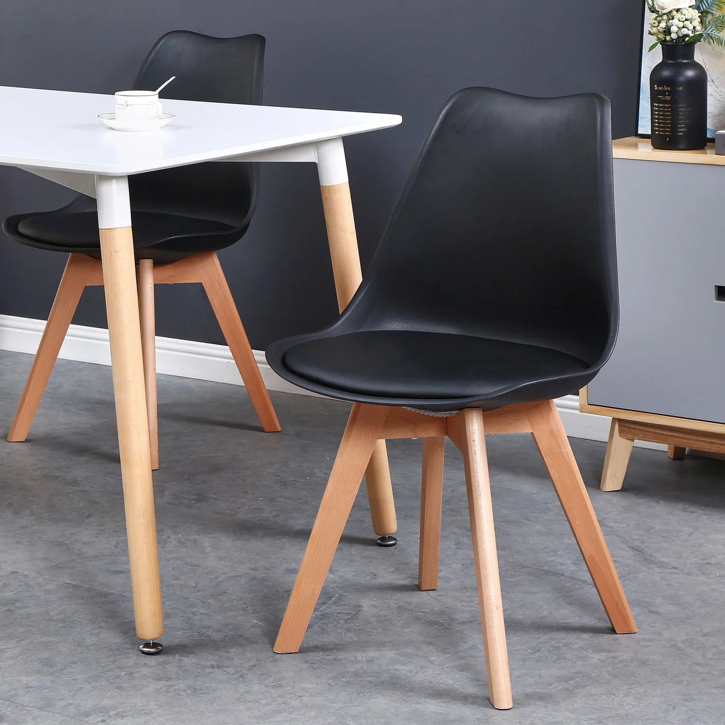 Chaise Séraphin — bois, style nordique