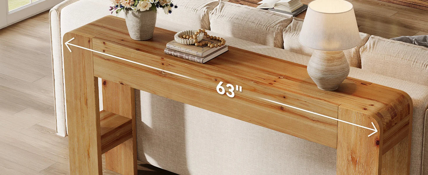 Console Céline — bois massif