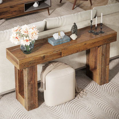 Console Benoît — bois, métal