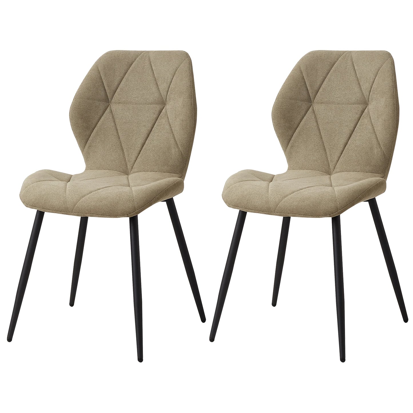 Chaise Valère — métal, lot de 6