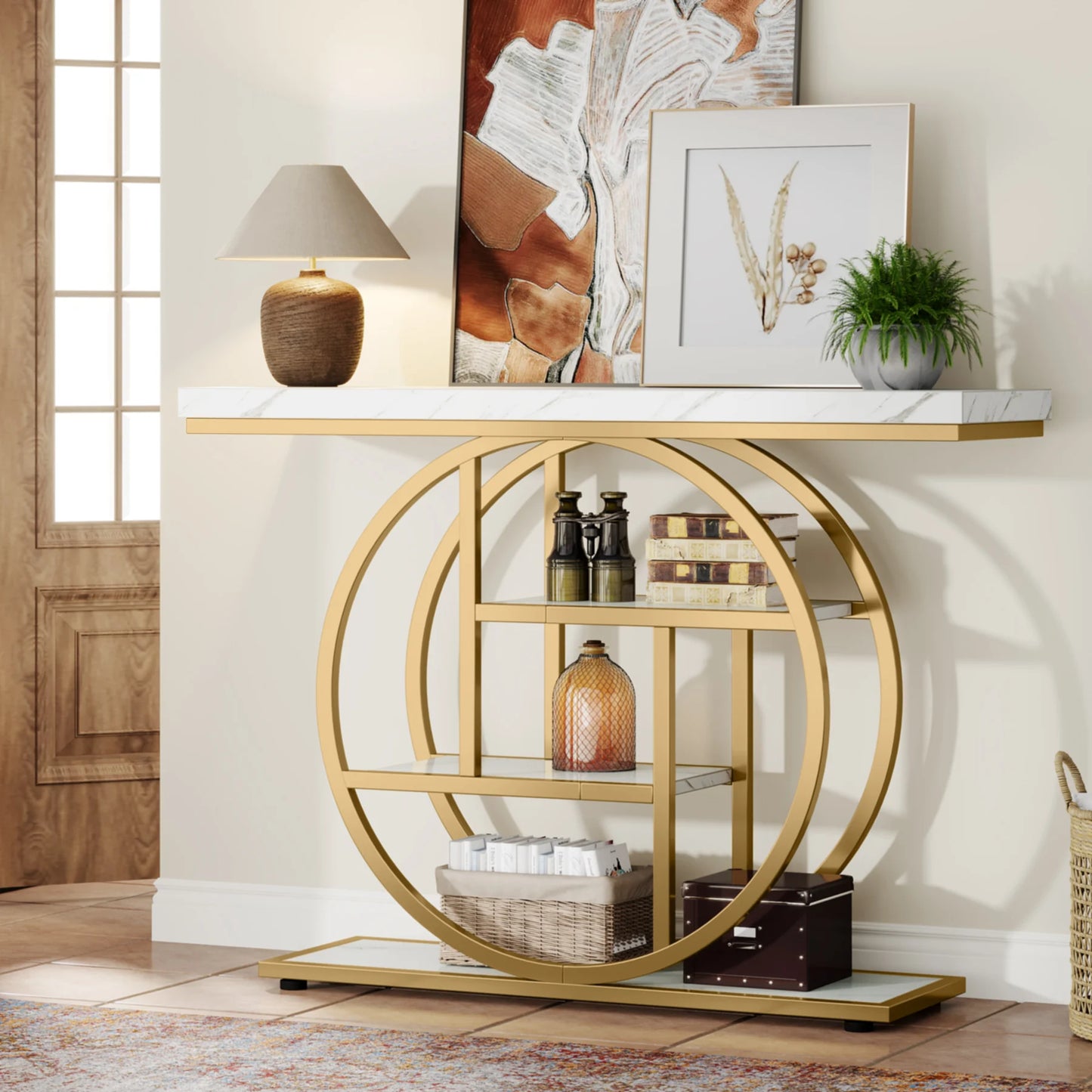 Console Sophie — style industriel, 4 niveaux