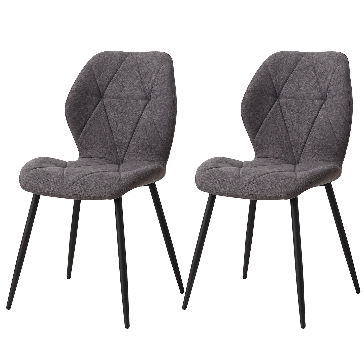Chaise Valère — métal, lot de 6