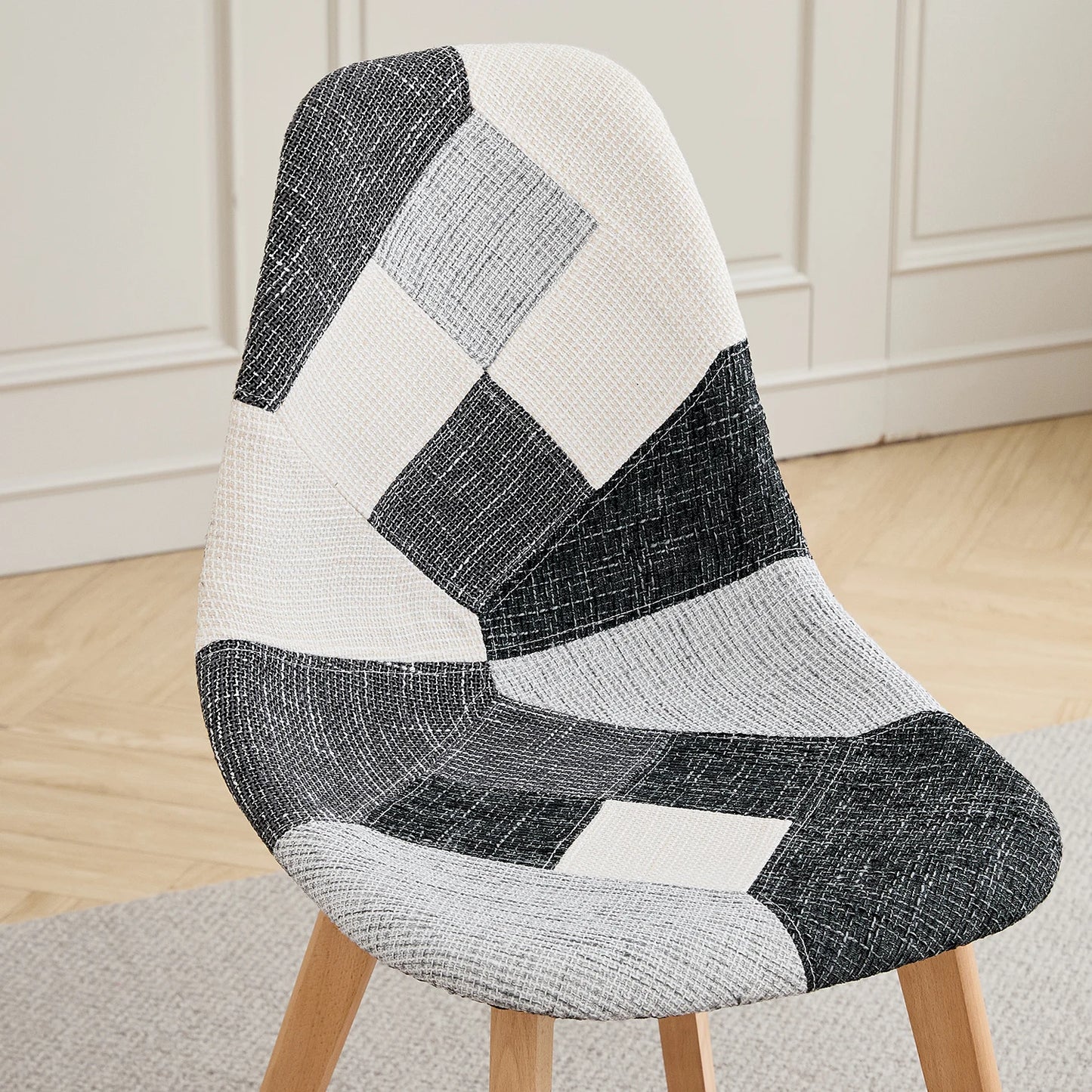 Chaise Claire — style nordique, ronde