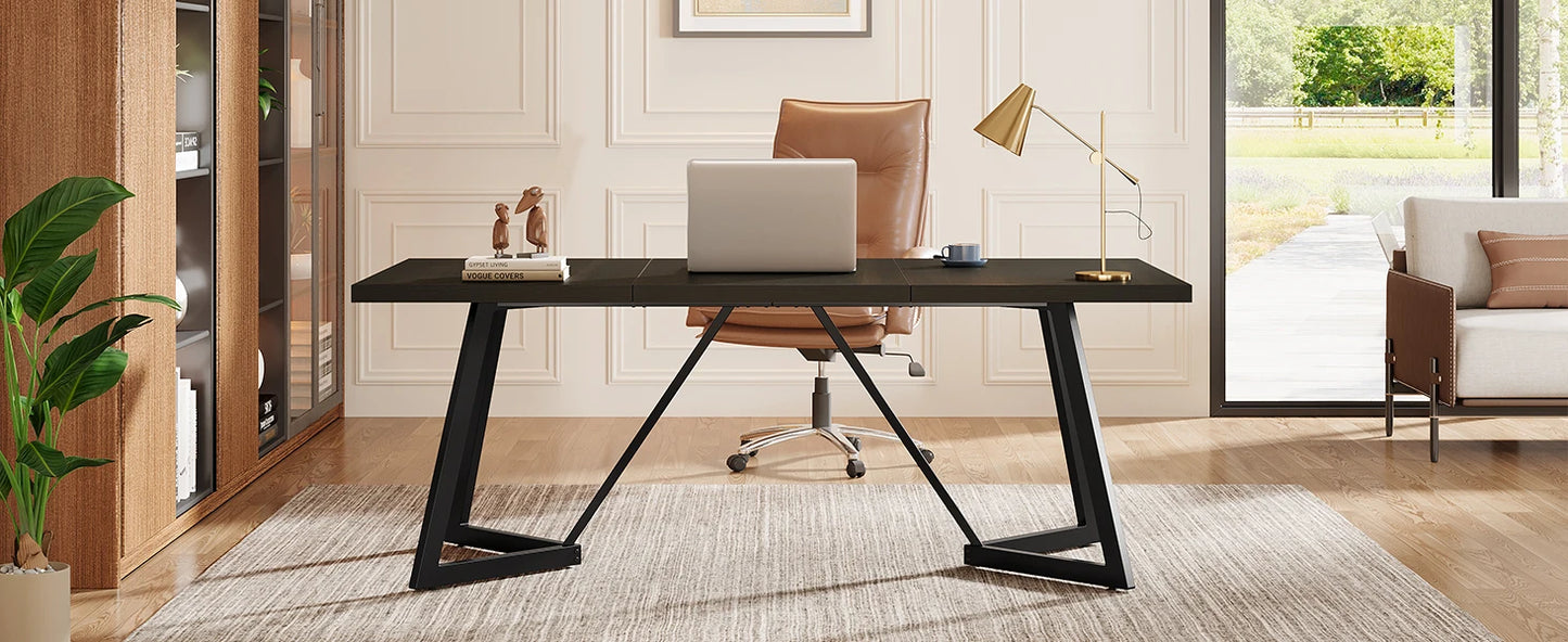 Bureau Joséphine — finition noir, métal, design contemporain