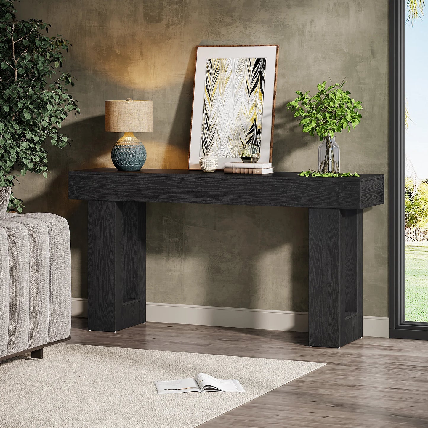 Console Benoît — bois, métal