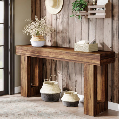 Console Benoît — bois, métal