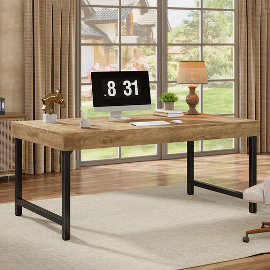 Bureau Cécile — métal, style industriel