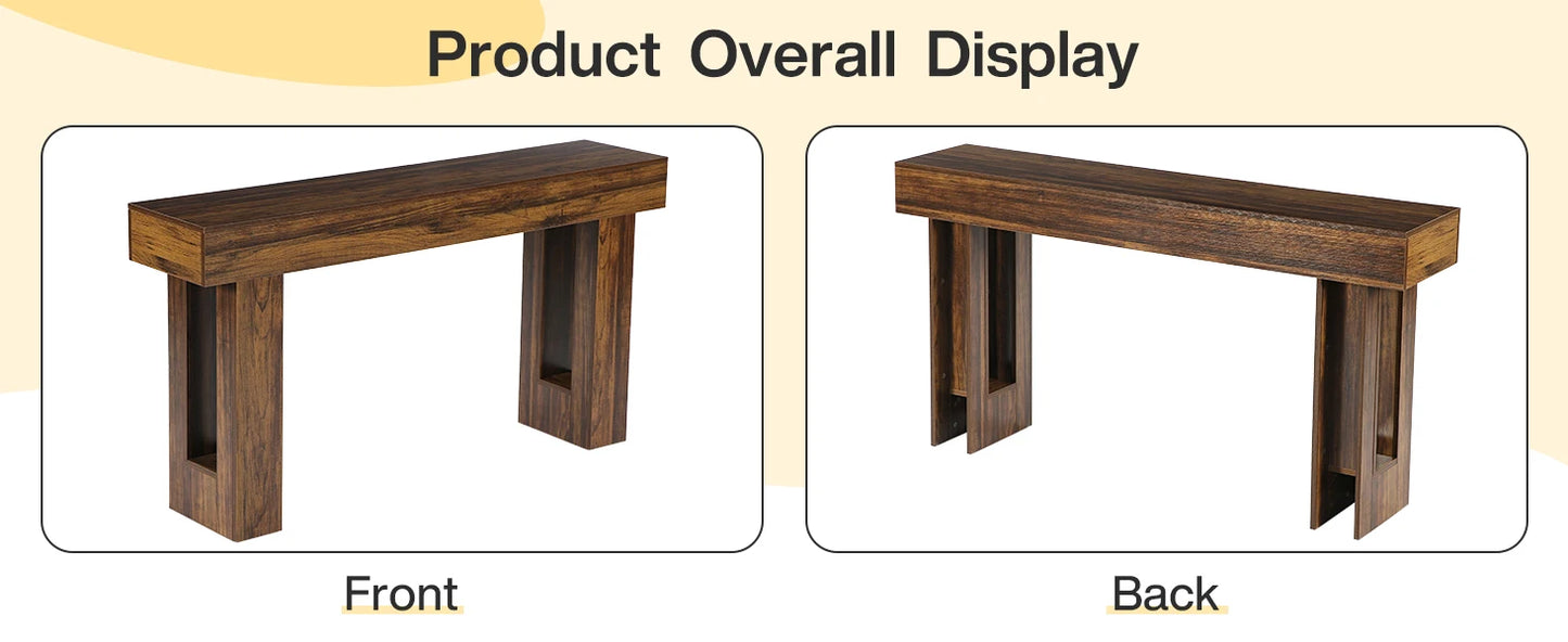 Console Benoît — bois, métal