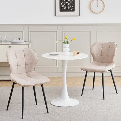 Chaise Cyril — finition noir, métal, design contemporain
