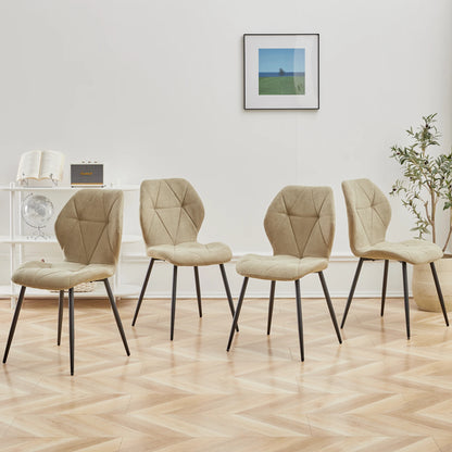 Chaise Valère — métal, lot de 6