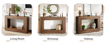 Table d'appoint Ophélie — style industriel, rangement intégré