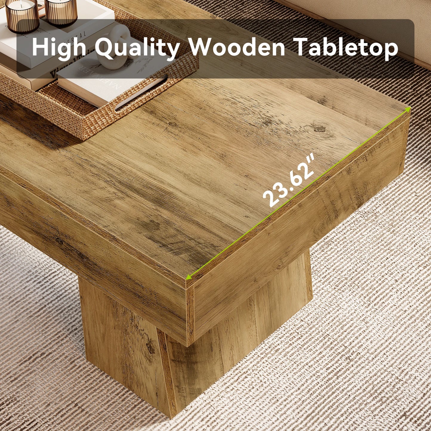 Table basse Élise — bois, design contemporain