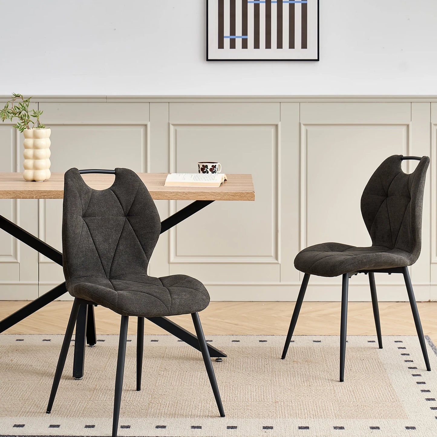 Chaise Ludovic — métal, design contemporain