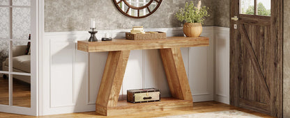 Console Karine — style industriel, rangement intégré