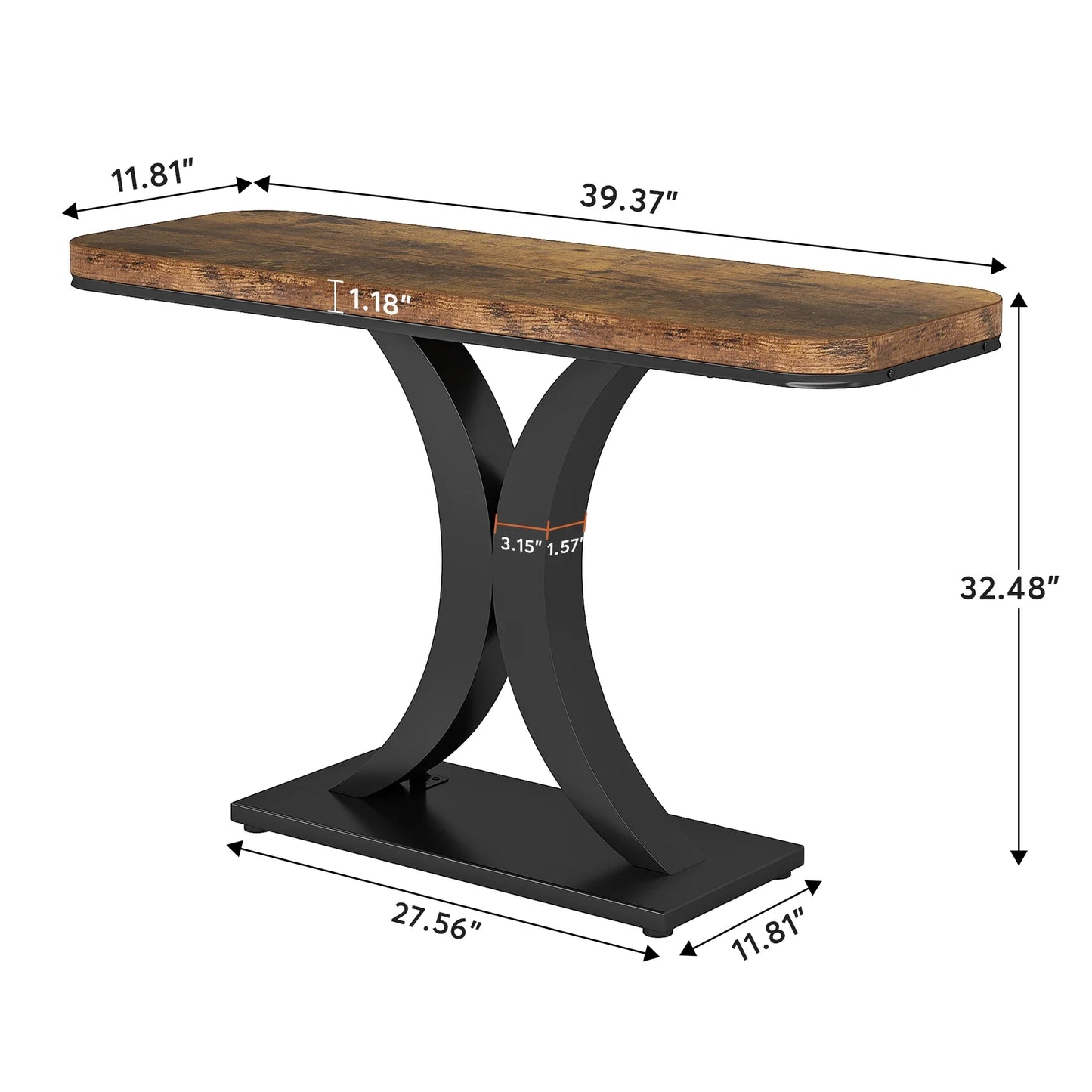 Console Guillaume — style industriel