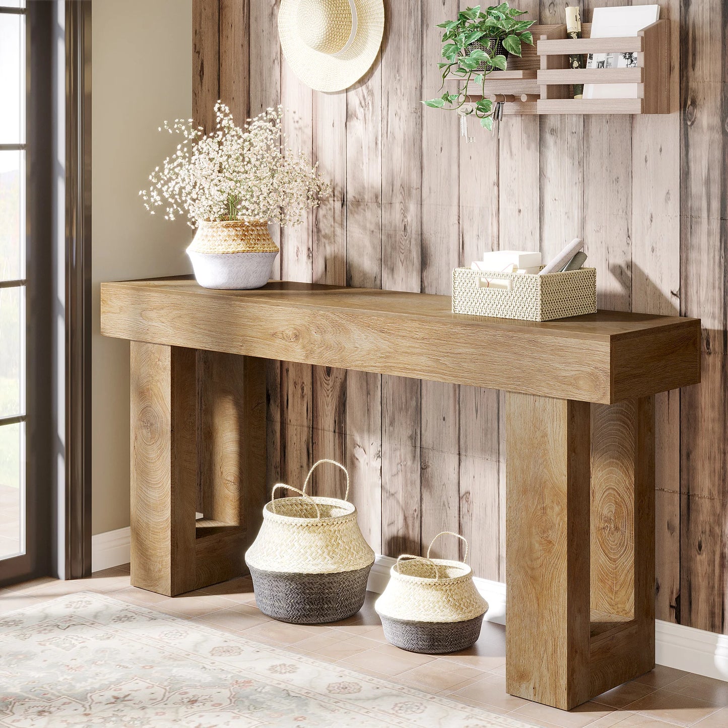 Console Benoît — bois, métal