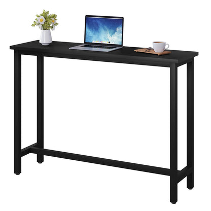 WOLTU Bar Kitchen Table Breakfast Dining Coffee Tea Table with Footrest Entrance Table Side Table Sideboards for Living Room