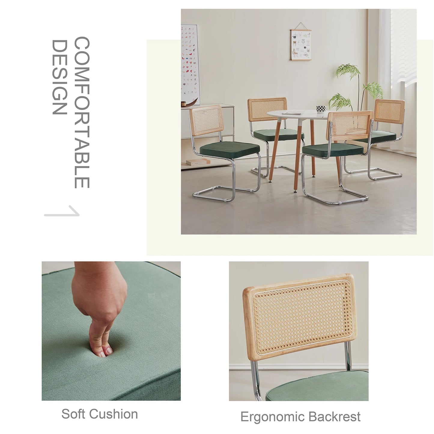 Chaise Lionel — style rétro