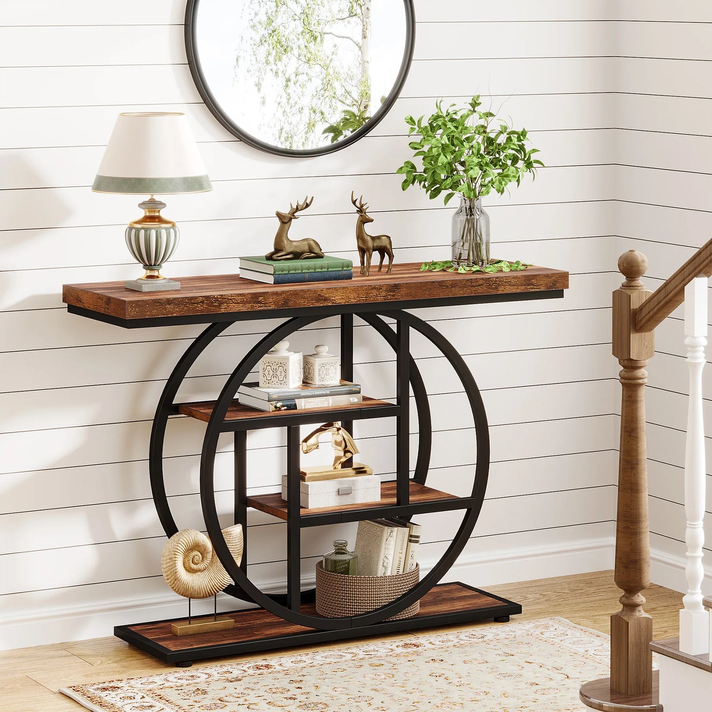 Console Sophie — style industriel, 4 niveaux