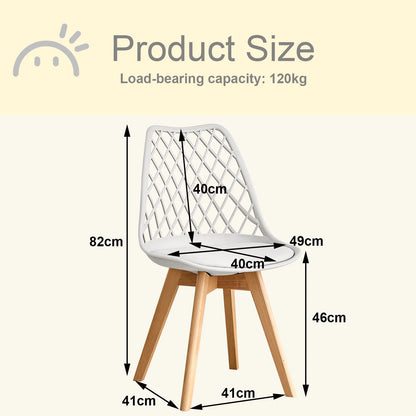 Chaise Liliane — bois massif, design contemporain