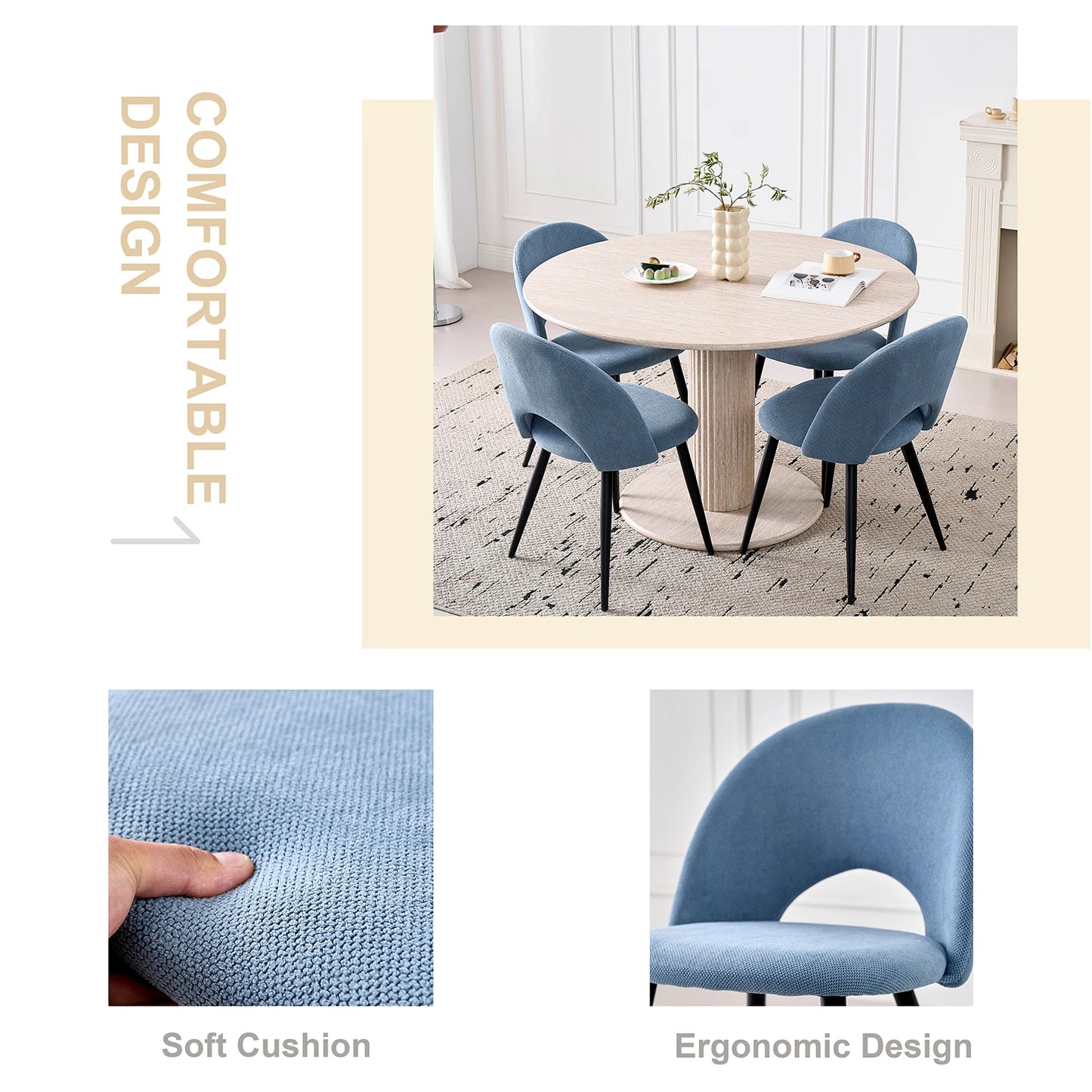 Chaise Marie — style nordique