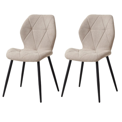 Chaise Valère — métal, lot de 6