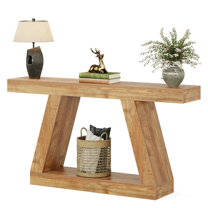 Console Karine — style industriel, rangement intégré