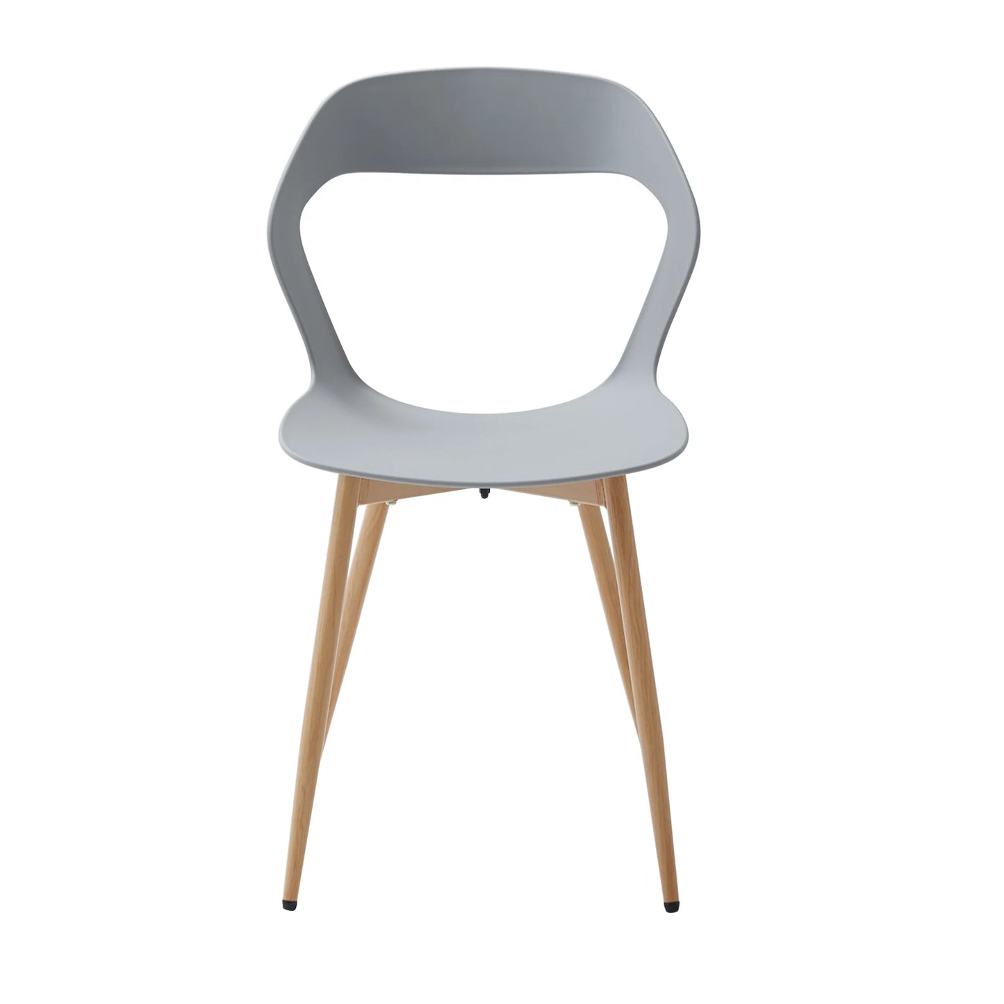 Chaise Bastien — finition blanche, style nordique
