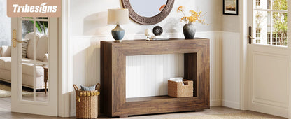Table d'appoint Ophélie — style industriel, rangement intégré