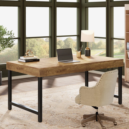 Bureau Cécile — métal, style industriel