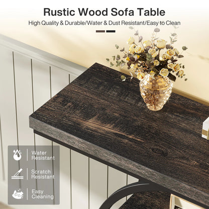 Console Sophie — style industriel, 4 niveaux