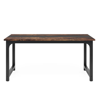 Table de salle à manger Gabriel — style industriel, rectangulaire