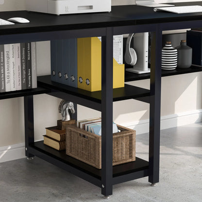 Bureau Roland — style rustique, pour deux personnes