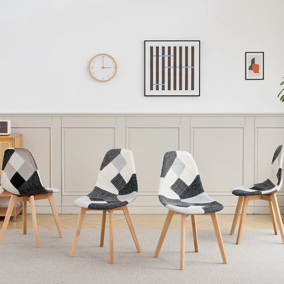 Chaise Nadine — bois, style nordique